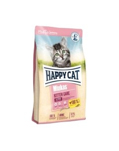 Сухой корм для кошек Happy Cat Minkas Kitten Care Geflugel / 70407 Happy cat