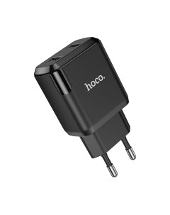 Зарядное устройство сетевое Hoco N7 + кабель AM-8pin Lightning / 23753-N7iBK