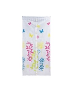 Москитная сетка на дверь Рыжий кот Капутомоскито Цветы / 311256