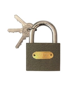 Замок навесной FIT Железный 75x58мм / 67175 Fit