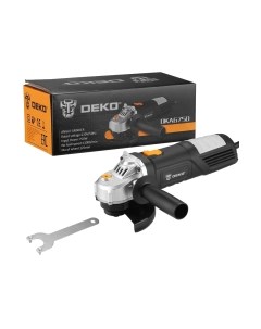 Угловая шлифовальная машина Deko DKAG750 / 063-4164