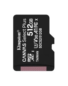 Карта памяти Kingston micSDXC Canvas Select Plus 100R A1 C10 512GB (SDCS2/512GBSP)