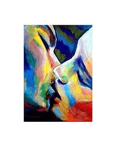 Набор алмазной вышивки Притяжение / WD123 Wizardi