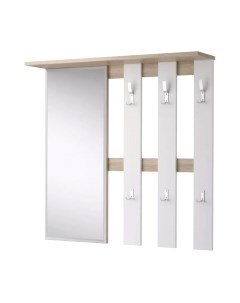 Вешалка для одежды Лофт-2 с зеркалом / СТЛ.117.03 Stolline