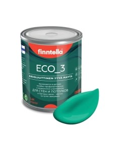 Краска Eco 3 Wash and Clean Smaragdi / F-08-1-1-FL132 Finntella