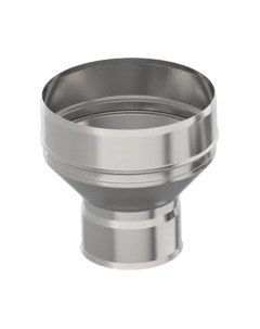 Переходник для дымохода UMKPRO 120х130 AISI 439/1мм 180мм Umkpro