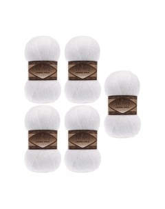 Набор пряжи для вязания Alize Angora Gold Simli / 55