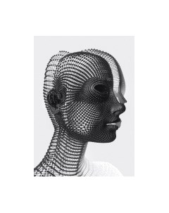 Картина на стекле В виде круга AR091 Stamprint