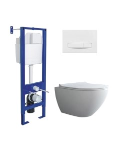 Унитаз подвесной с инсталляцией Berges Puma / 043355