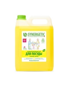 Средство для мытья посуды Synergetic Биоразлагаемое. Лимон