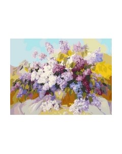 Картина по номерам Сирень / 011-AS Белоснежка