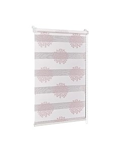 Рулонная штора Delfa Сантайм День-Ночь Декор МКД DN-44801