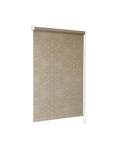 Рулонная штора Delfa Сантайм Металлик Принт СРШ-01 МД 7593