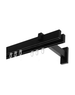 Карниз для штор Lm Decor Флэт Лайн Изи двойной Lm decor