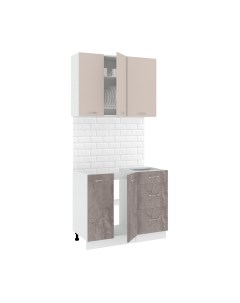 Кухонный гарнитур Кортекс-мебель Корнелия Лира 1.0 без столешницы