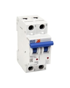 Выключатель автоматический КЭАЗ OptiDin BM63-2K63-УХЛ3 / 260642 Кэаз