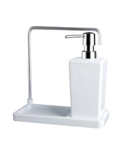 Дозатор моющего средства с подставкой для губки Primanova Luna M-E56-01