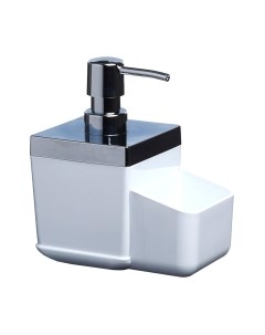 Дозатор моющего средства с подставкой для губки Primanova M-E51-01