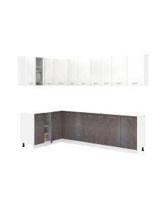 Кухонный гарнитур Кортекс-мебель Корнелия Лира 1.5x2.7 без столешницы