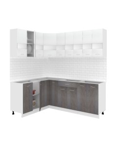 Кухонный гарнитур Кортекс-мебель Корнелия Экстра 1.5x2.1 без столешницы