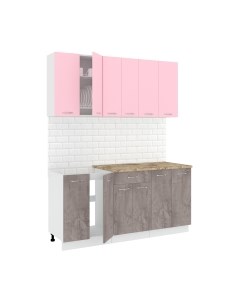 Кухонный гарнитур Кортекс-мебель Корнелия Лира-лайт 1.7м