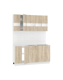 Кухонный гарнитур Кортекс-мебель Корнелия Экстра 1.6 без столешницы