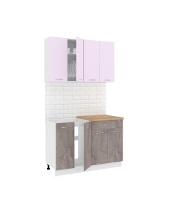Кухонный гарнитур Кортекс-мебель Корнелия Лира-лайт 1.2м