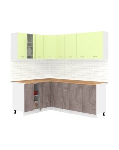 Кухонный гарнитур Кортекс-мебель Корнелия Лира 1.5x2.1