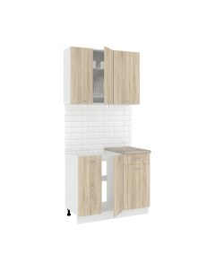 Кухонный гарнитур Кортекс-мебель Корнелия Лира-лайт 1м