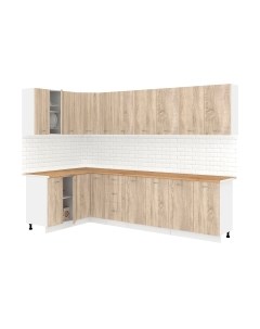 Кухонный гарнитур Кортекс-мебель Корнелия Лира 1.5x2.9