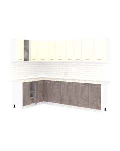 Кухонный гарнитур Кортекс-мебель Корнелия Лира 1.5x2.7