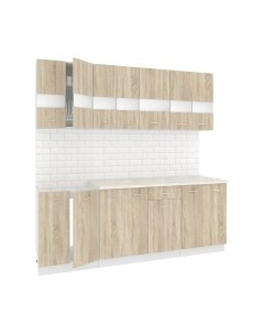 Кухонный гарнитур Кортекс-мебель Корнелия Экстра 2.1м