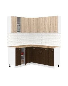 Кухонный гарнитур Кортекс-мебель Корнелия Лира 1.5x1.8