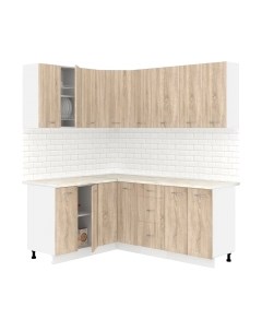Кухонный гарнитур Кортекс-мебель Корнелия Лира 1.5x1.9