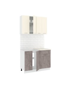 Кухонный гарнитур Кортекс-мебель Корнелия Лира-лайт 1.1м