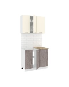 Кухонный гарнитур Кортекс-мебель Корнелия Лира-лайт 1м