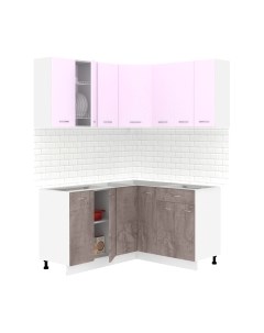Кухонный гарнитур Кортекс-мебель Корнелия Лира 1.5x1.4 без столешницы