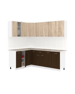 Кухонный гарнитур Кортекс-мебель Корнелия Лира 1.5x2.2