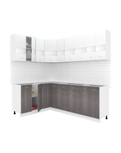Кухонный гарнитур Кортекс-мебель Корнелия Экстра 1.5x2.2 без столешницы
