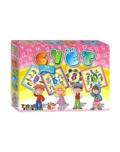 Развивающая игра Счет 33 карточки / 01384 Topgame
