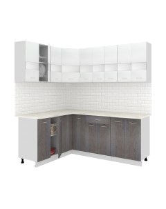 Кухонный гарнитур Кортекс-мебель Корнелия Экстра 1.5x2.1м