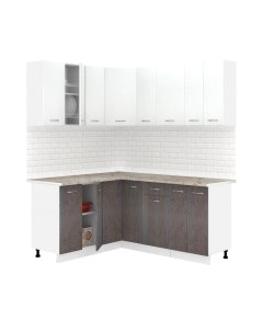 Кухонный гарнитур Кортекс-мебель Корнелия Лира 1.5x1.8