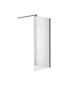 Душевая стенка Aquatek 120x200 / AQ WIW 12020BL