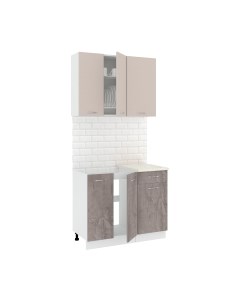 Кухонный гарнитур Кортекс-мебель Корнелия Лира-лайт 1м