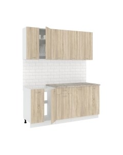 Кухонный гарнитур Кортекс-мебель Корнелия Лира-лайт 1.8м