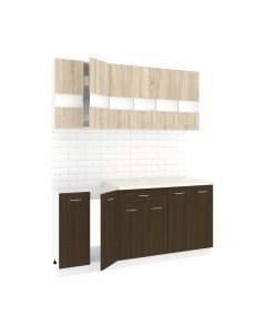 Кухонный гарнитур Кортекс-мебель Корнелия Экстра 1.8м