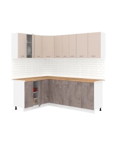 Кухонный гарнитур Кортекс-мебель Корнелия Лира 1.5x2.2