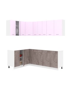 Кухонный гарнитур Кортекс-мебель Корнелия Лира 1.5x2.2 без столешницы