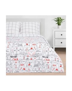 Комплект постельного белья Этель Xmas Cat / 4935600
