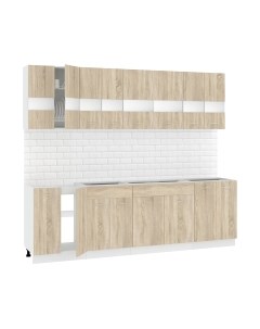 Кухонный гарнитур Кортекс-мебель Корнелия Экстра 2.5 без столешницы